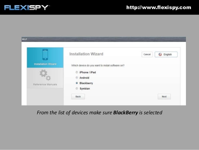 flexispy blackberry